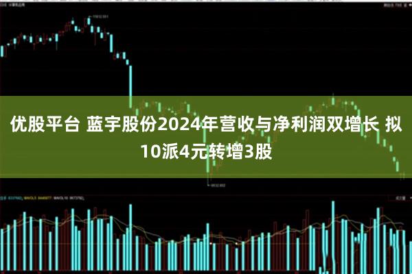 优股平台 蓝宇股份2024年营收与净利润双增长 拟10派4元转增3股
