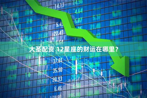 大圣配资 12星座的财运在哪里？