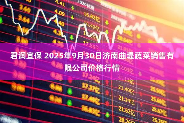 君润宜保 2025年9月30日济南曲堤蔬菜销售有限公司价格行情